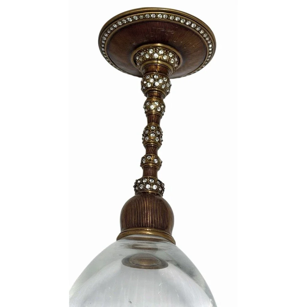 Edgar Berebi Limited Edition Jeweled Wine Goblets Set of 3 Crystal Enamel